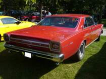 Heckansicht eines 1966´er Ford Galaxie 500 Coupe. US-carmeeting Centro Oberhausen am 19.07.2014.