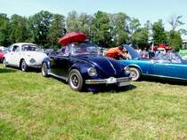 VW 1303 Cabrio, Baujahr 1975, am Weg zum Start der 9. Wadholz-Classic in Unterstetten; 140720