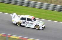 Joachim Bunkus auf  Triumph Dolomite bei der Spezial Tourenwagen Trophy vom 18.-20. Juli nach Spa-Francorchamps