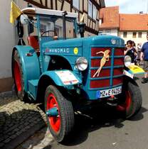 Hanomag R45 steht bei den Fladungen Classics im Juli 2014