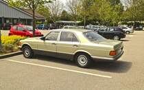 Diesen Mercedes-Benz W126 280SE VorMopf habe ich am 3. Juni 2013 auf dem Aldi-Parkplatz in der Königstraße in Kaiserslautern aufgenommen.