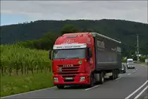 .  Am 20.06.2014 fuhr mir dieser IVECO Stralis Sattelzug vor die Linse.