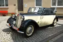 DKW F8 steht bei den Fladungen Classics im Juli 2014
