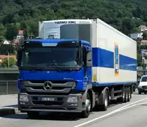 ALDI Süd Mercedes Benz Actros am 25.07.14 in Heidelberg