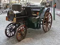 Jacquot Dampfwagen, Baujahr 1878, 2 Zylinder

Cité de l'Automobile, Mulhouse, 3.10.12