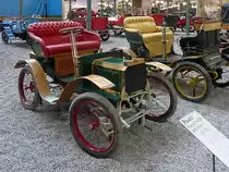 Peugeot  Phaeton  Type 69 

Baujahr 1905, 1 Zylinder, 652 ccm, 45 km/h, 5 PS 

Cité de l'Automobile, Mulhouse, 3.10.12
