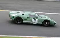 Mitzieher der Nr.51 Wright-Gans-Wolfe auf Ford GT 40, beim FHR Langstreckencup - Rennen, in Spa Francorchamps am 18 - 20 July 2014