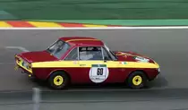 Mitzieher der Nr.60 Rainer Galaske auf Lancia Fulvia Coupé, beim FHR Langstreckencup - Rennen, in Spa Francorchamps am 18 - 20 July 2014