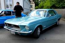 Ford Mustang konnte bei den Fladungen Classics 2014 bewundert werden