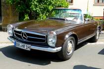 MB SL Cabrio steht bei den Fladungen Classics 2014