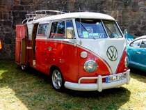 bei den Fladungen Classics 2014 in vielen Varianten zu bestaunen: VW T1