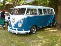 bei den Fladungen Classics 2014 in vielen Varianten zu bestaunen: VW T1