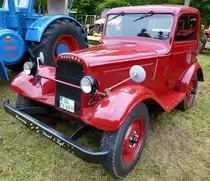Hanomag, Stra�enzugmaschine mit 4-Zyl.-Diesel, Bulldogtreffen Diersburg, Mai 2014 