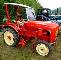 Porsche junior, ausgestellt zum Bulldogtreffen in Diersburg, Mai 2014