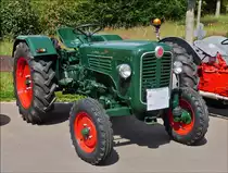 . Hela D 438,  Bj 1964, 40 Ps, 3 Zyl, 2233 ccm, aufgenommen am 20.07.2014 beim Traktorentreffen in Consdorf (L).  20.07.2014 