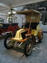 Peugeot  Phaeton  Type T

Baujahr 1904, 1 Zylinder, 864 ccm, 40 km/h, 7 PS 

Cité de l'Automobile, Mulhouse, 3.10.12