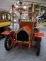 Feuerwehrwagen, Lorraine-Dietrich

Baujahr 1910, 4 Zylinder, 4075 ccm, 60 km/h, 16 PS 

Cité de l'Automobile, Mulhouse, 3.10.12