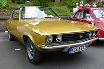 weit angereist: Opel Manta A bei den Fladungen Classics 2014