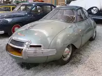 Mit Überraschung in jedem siebten ... Auto

Panhard-Levassor Coach Dinavia

Baujahr 1948, 2 Zylinder, 605 ccm, 130 km/h, 28 PS 

Cité de l'Automobile, Mulhouse, 3.10.12 