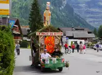 Schilter Transporter unterwegs anlässlich eines Umzuges in Les Diablerets am 27.07.2014