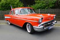 Chevrolet Bel Air, Bj. 1957 besucht die Fladungen Classics 2014