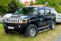 Hummer eines Besuchers der Fladungen Classics, Juli 2014