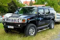 Hummer eines Besuchers der Fladungen Classics, Juli 2014