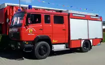 Löschgruppenfahrzeug LF 16/TS der Freiwillige Feuerwehr Triebes. Foto 09.08.14 