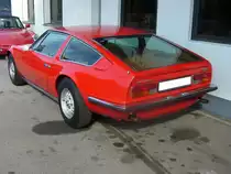 Heckansicht eines Maserati 4700 Indy America. 1971 - 1973. Ratingen am 10.08.2014.