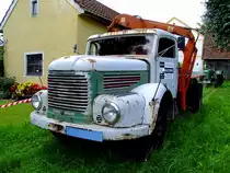 STEYR-480z, Baujahr1963; hat sich bei der Oldtimerveranstaltung in Münsteuer eingefunden; 140810