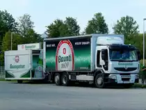 RENAULT-430, im Einsatz für eine Brauerei; 140806