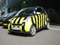 Smart vor dem Smart-Center in Fulda am 31.08.08