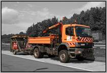 Atego 1828 der Autobahnmeisterei Ldenscheid. (01.09.2008)