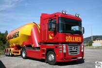 Renault Magnum mit Siloauflieger der Spedition Sllner.