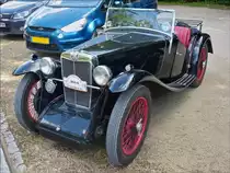 . MG J2 Typ, aufgenommen bei der MG MMM Tour 2014 durch Luxemburg am 01.08.2014.