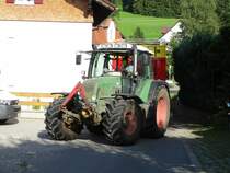 Fendt Vario 412 am 08.08.14 in Sulzberg-Ottacker 