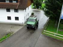 Mercedes Benz Unimog am 09.08.14 in Sulzberg-Ottacker 