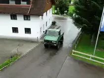 Mercedes Benz Unimog am 09.08.14 in Sulzberg-Ottacker 