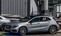 Mercedes-Benz GLA auf dem Hungaroring am 25.07.2014.