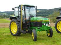 John Deere 1750 präsentiert beim Lanz & John Deere - Treffen in Kirchheim am See, August 2014