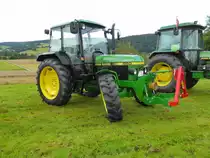 John Deere 1950 präsentiert beim Lanz & John Deere - Treffen in Kirchheim am See, August 2014