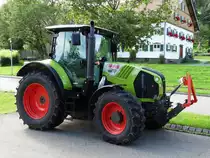 Claas Arion 540 am 17.08.14 bei Rettenberg in Allgäu 