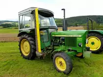 John Deere 920 wird präsentiert beim Lanz & John Deere - Treffen in Kirchheim am See, August 2014