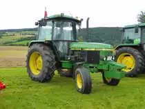 John Deere 2250 wird präsentiert beim Lanz & John Deere - Treffen in Kirchheim am See, August 2014