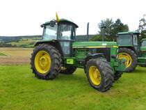 John Deere 3050, präsentiert beim Lanz & John Deere - Treffen in Kirchheim am See im August 2014