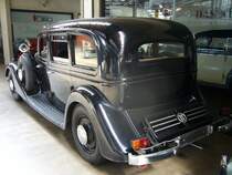 Heckansicht einer Horch 830 BL Pullman-Limousine. 1935 - 1940. Classic Remise Düsseldorf am 24.08.2014.