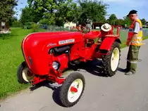 HOFHERR-SCHRANTZ,AustroJunior, 822ccm, Bj.1968 wird bei der Oldtimerveranstaltung in Münsteuer mit 532 Fahrzeugen erfasst; 140810