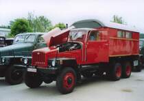 G5-Werkstattwagen in Hartmannsdorf, 01.07.04