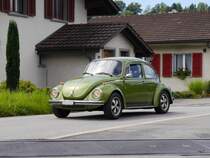 VW Käfer unterwegs in Ramsei am 24.08.2014