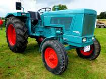 Hanomag Granit steht beim Lanz & John Deere - Treffen in Kirchheim am See im August 2014